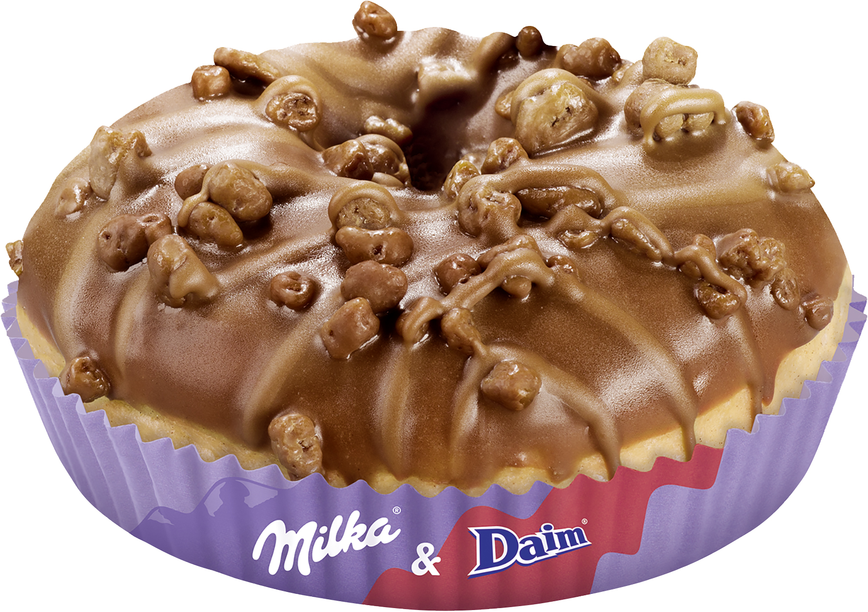 Donut mit Milka & Daim 70g