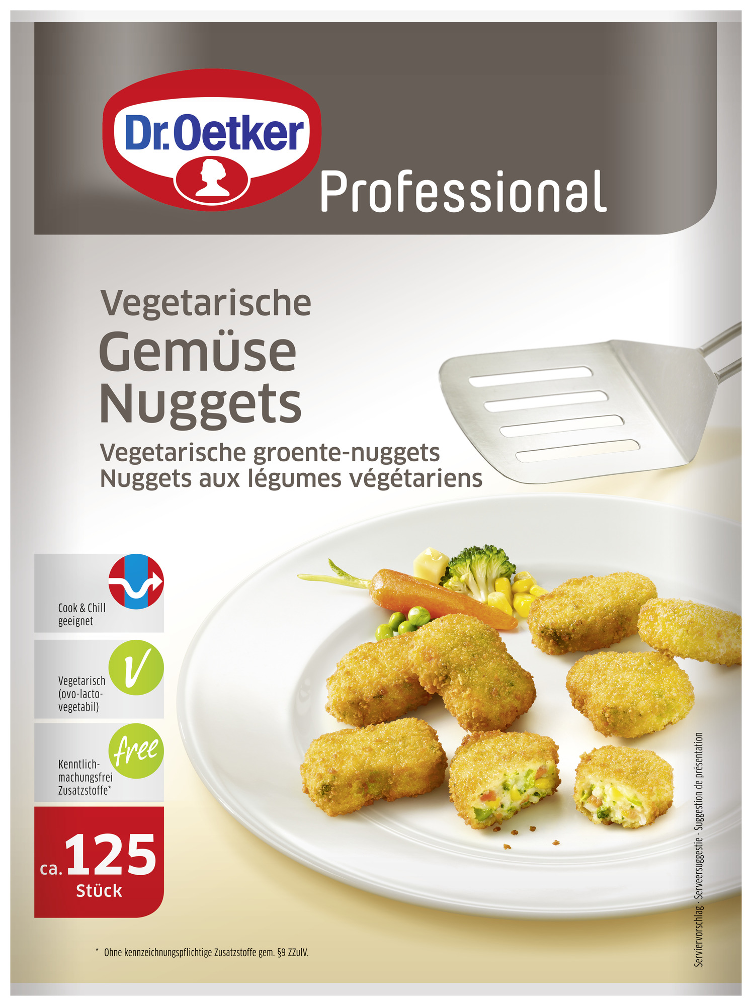 Vegetarische Gemüse-Nuggets 2500g
