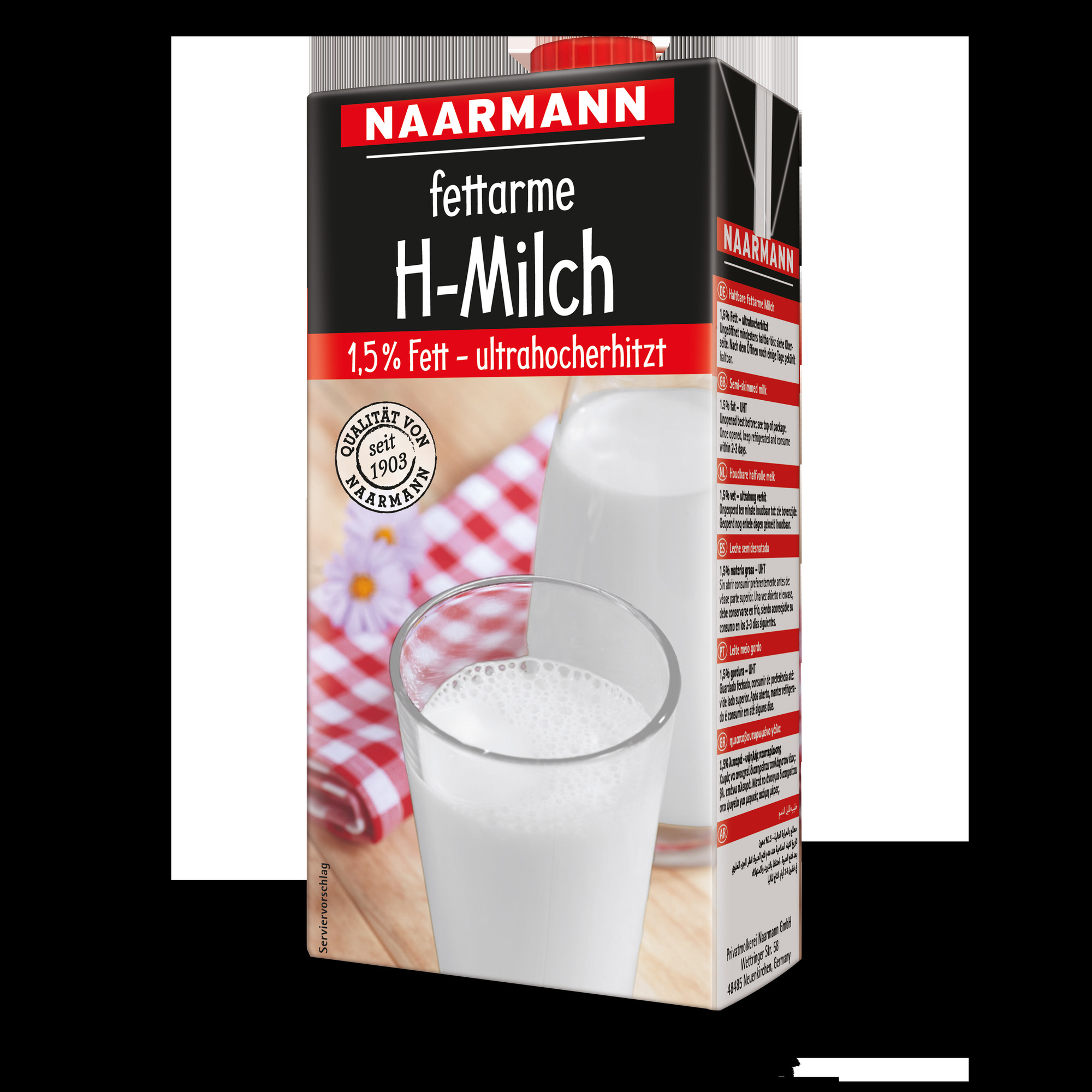 H-Milch 1,5% Fett 1000ml