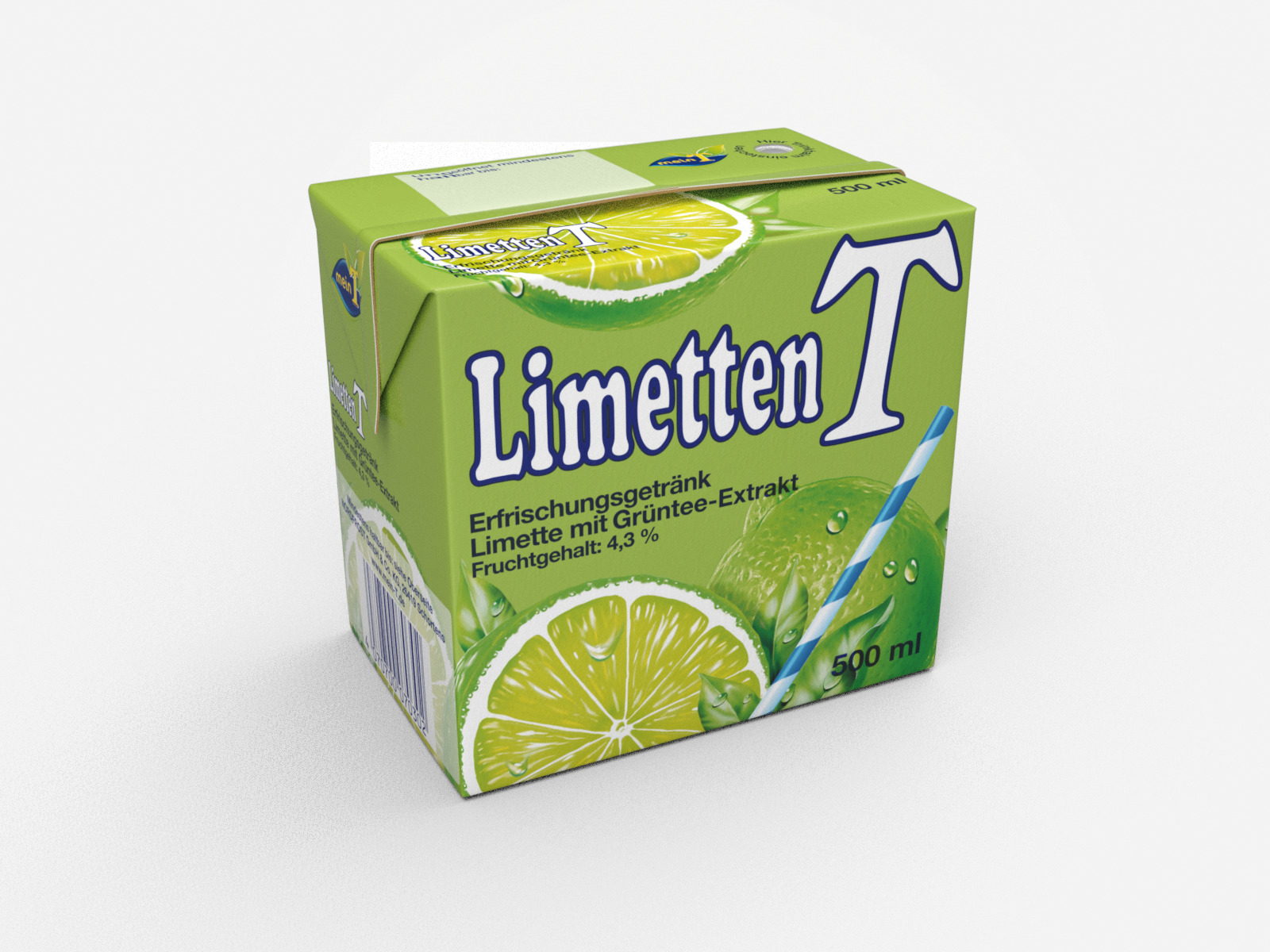 Limetten Erfrischungsgetränk 500ml
