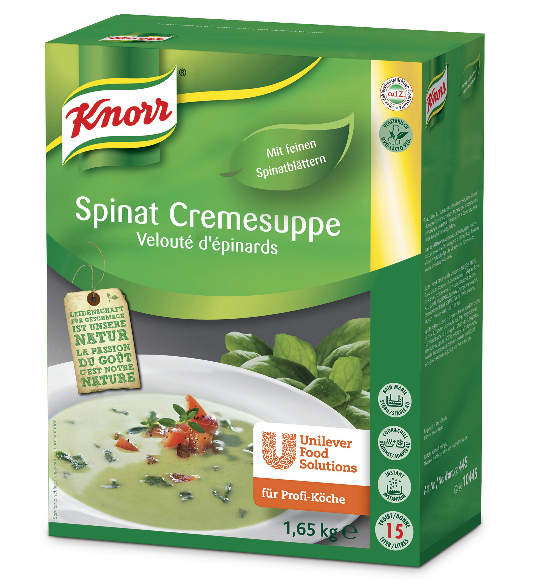 Spinat Cremesuppe 1650g