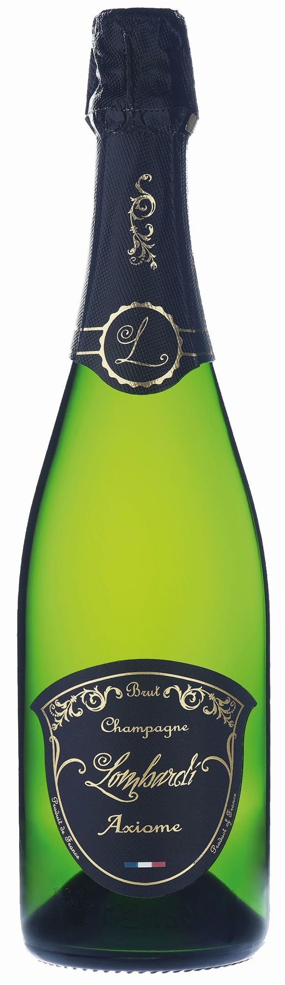 Champagne Lombardi Axiome Brut Champagner, 0,75Ltr
