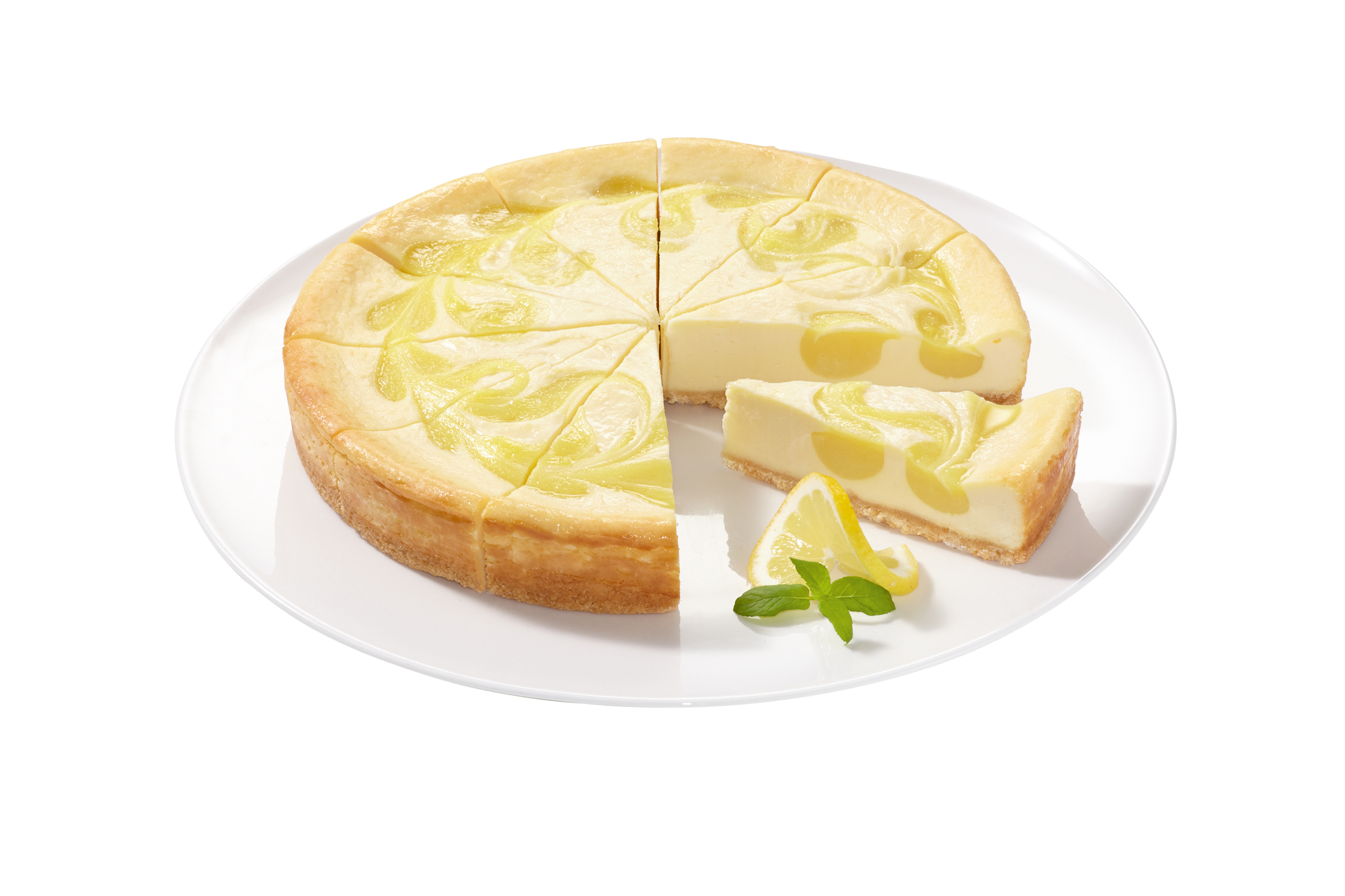 Zitronen-Cheese Cake vorgeschnitten 1450g