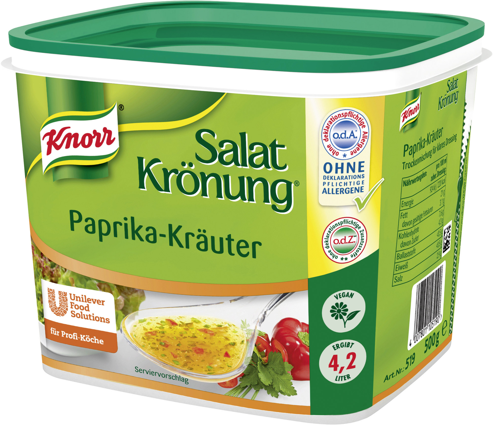 Salat Krönung Paprika-Kräuter 500g