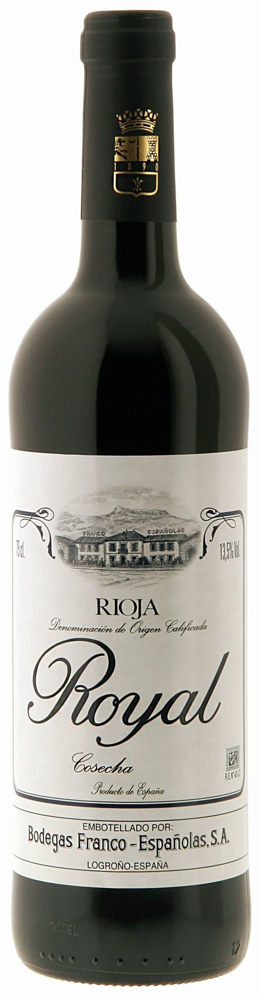 Bodegas Franco-Españolas Royal Rioja Cosecha, 0,75Ltr