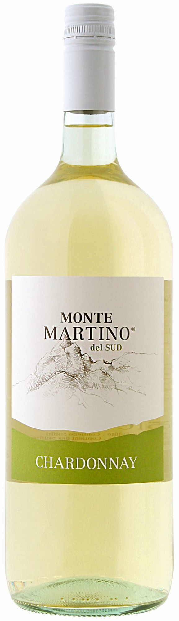 Monte Martino del Sud Chardonnay Puglia, 1,5Ltr